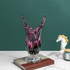 Lavendar Bliss Handblown Glass Decorative Vases & Home Decoration Items